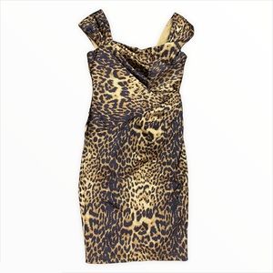 Tadashi Shoji Animal Print Dress